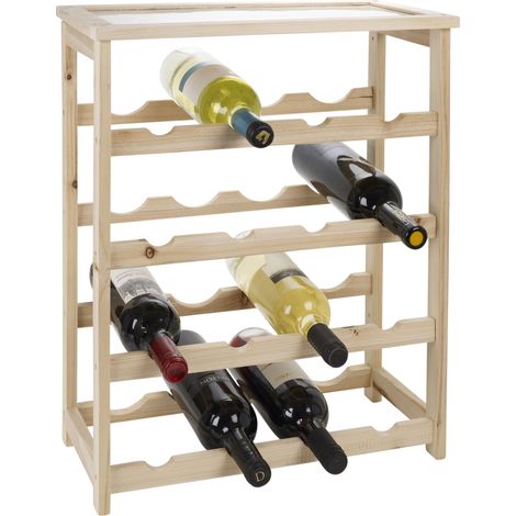 Range bouteilles en bois (1/2)