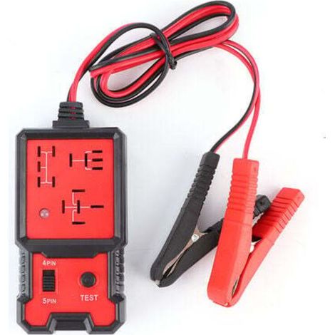 Testeur de relais électronique 12 V, testeur de batterie automobile professionnel, outil de diagnostic automobile (1/4)