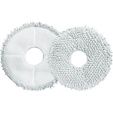 Chiffon De Vadrouille - Pour Aspirateur Robot Dreame Bot L10S Ultra S10 S10 Pro - Compatible Nettoyage Sol Bois Carrelage Marbre - Lot De 8 (1/4)