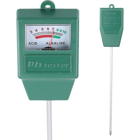 Boden-pH-Tester für Pflanzen und Böden, batterielos, nicht digital, mit hochwertigem Nadelsensor (1/4)