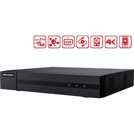 HIKVISION HWD-6116MH-G2 DVR 5IN1 AHD CVI TVI CVBS IP 16 CANALI UTC 4 MP TURBO HD - Capacità Hard Disk: Nessun Hard Disk (1/3)