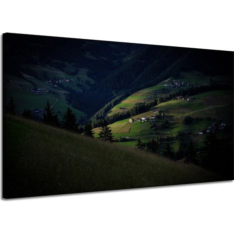 Leinwanddruck Natur Berglandschaft 120x70 cm