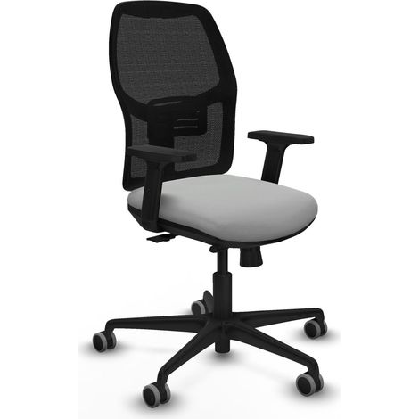 Silla de oficina piqueras y crespo Alfera negro simil piel (1/2)