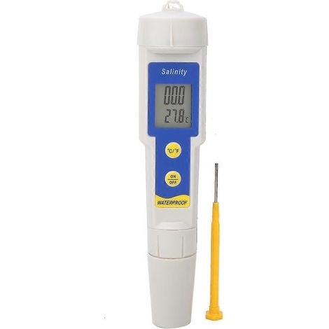 SA-1397 Tragbares digitales Salinitätsmessgerät, hochpräzise, wasserdicht, Salinitäts- und Temperaturmessgerät (1/4)