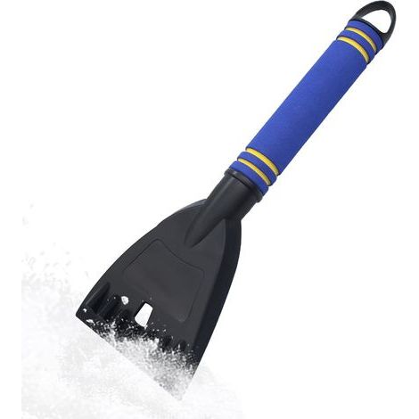 Stück Auto-Windschutzscheibenkratzer, Auto-Windschutzscheibenabzieher, Auto-Eiskratzer, Autokratzer, Autoabzieher, zum Enteisen und Eisschaufeln, 32 cm (Blau) (1/5)