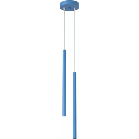 Lampade a sospensione PASTELO azzurro 15x118x15cm Sollux (1/5)
