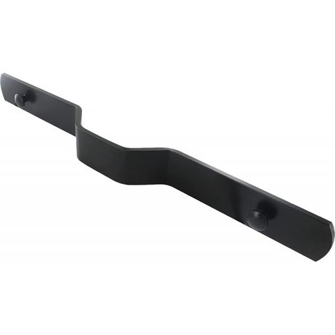 Barre de sécurité, Aluminium, Noir, L.430, Barre anti-effraction pour Volet Battant