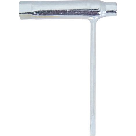 Clé à bougie 13 et 21 avec tournevis embout plat (1/2)