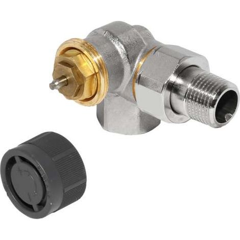 Thermostatventil Oventrop Baureihe A nicht voreinstellbar DN15, R 1/2'' PN10, Winkeleck links 118049