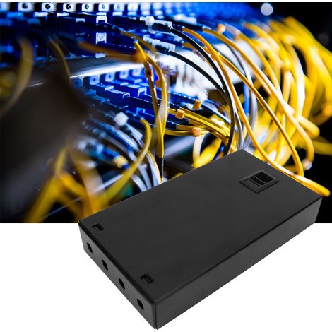 FTTH 4-adrige Glasfaser-Anschlussdose FC/ST 4-Port-Rundanschlussdose (1/5)