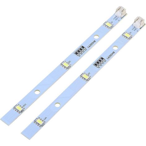 Lot de 2 barres lumineuses LED pour congélateur/réfrigérateur RONGSHENG -162A 1629348 (1/5)