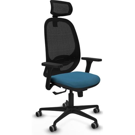 Chaise piqueras y crespo Cilanco noir design moderne ergonomique (1/2)