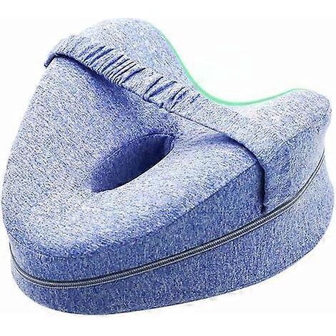Orthopädisches Kissen zur Linderung von Ischiasbeschwerden (blau)