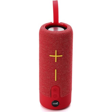 COOL ALTAVOZ MÚSICA BLUETOOTH 10W BASS ROJO