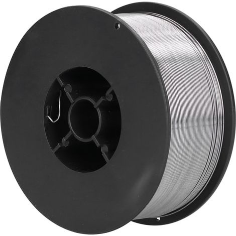 Fil à souder, bobine de soudure à âme décapante, sans gaz, acier au carbone E71TGS pour bricolage (1,0 mm) (1/5)