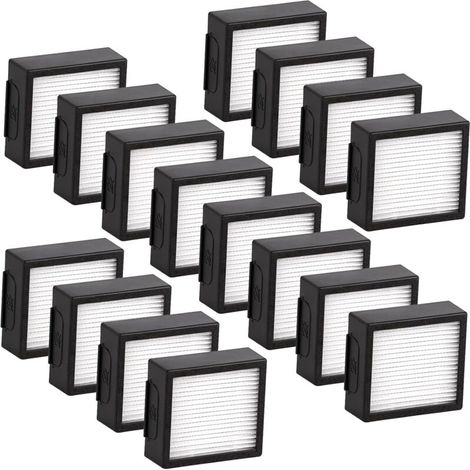 (16 pezzi) Filtro di ricambio compatibile con il kit di accessori per l'aspirapolvere robot iRobot Roomba Combo J7+ plus/Combo J9+ / Combo 10 Max