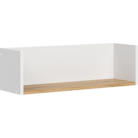 Libreria da parete Viktor, Bianco/Artisan, 67.8 x 20 cm, Vicco (1/5)