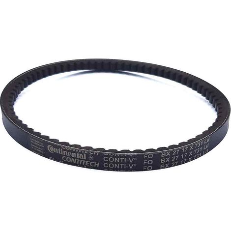 Courroie type trapézoïdale crantée BX27