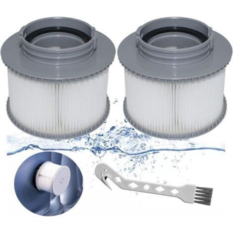 Filtre Spa mspa Filtres Cartouches Filtrantes de Rechange Replacement Filter for MSPA FD2089 pour Spa Piscine Hotsubbs et Spas (2 pièces) (1/5)