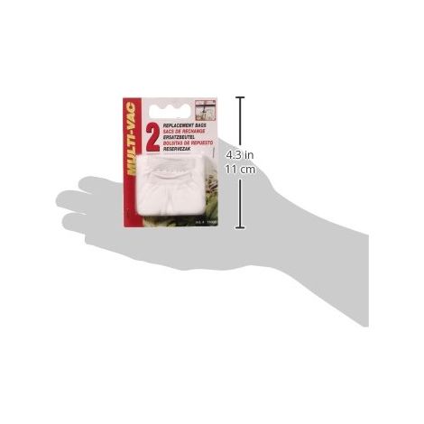 Sac de rechange Marina aspirateur sans fil dimensions 10x10x11 cm (1/2)