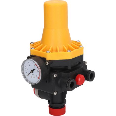 Interrupteur de pression électronique SK-6C 220/240V, régulateur de pression industriel précis, contacteur manométrique fiable, compatible systèmes hydrauliques et pneumatiques, capteur de pression in (1/5)