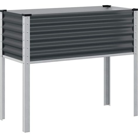 Maison Exclusive - Garten-Pflanzgefäß Anthrazit 100 x 45 x 90 cm