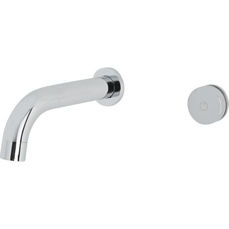Milano Mirage Wall Mounted Digital Bath or Basin Mixer Tap - Chrome (1/5)