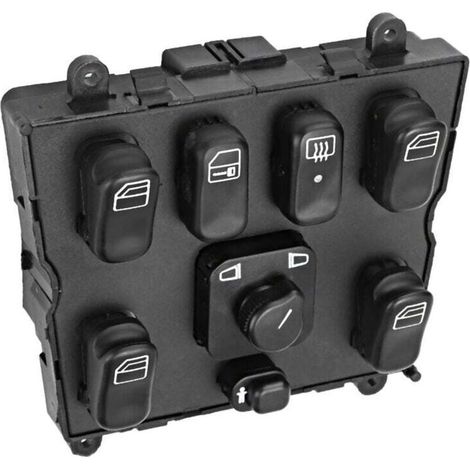 Interrupteur de vitre électrique de remplacement pour lève-vitre principal A1638206610 pour W163 ML320 (1/5)