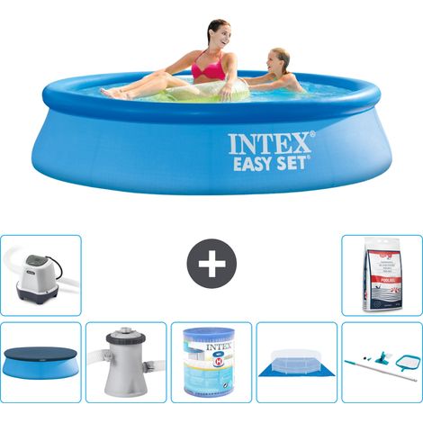 Intex Piscine Easy Set Ronde - 244x61 cm - 8-pièces S30413 (1/5)