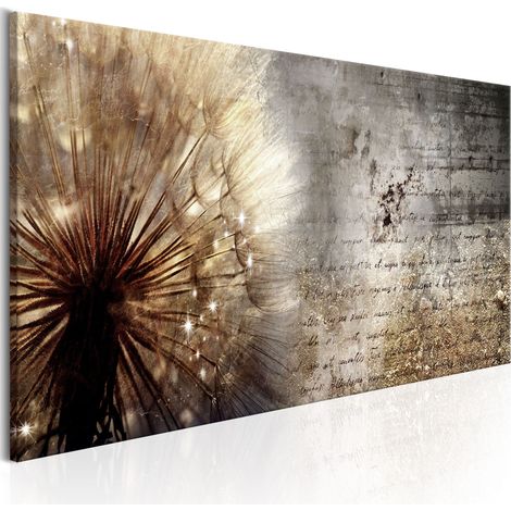 Quadro - Dandelion on Concrete - 150x50 (1/4)