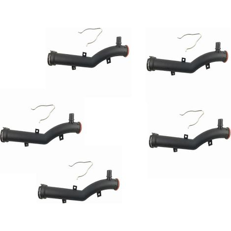 5X 9800661880 1351VF Durite d'eau de refroidissement moteur avec clip de serrage métallique pour Citroën C4 Peugeot 207 308 (1/5)