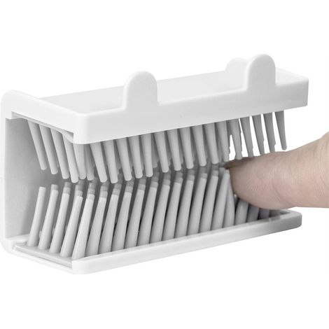Attrape-cheveux domestique, caisse claire de récupération et protecteur de drain antidérapant, évite les bouchons de canalisation, modèle blanc (1/5)