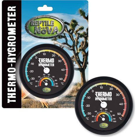 Reptile Nova Thermo-Hygrometer - Thermo-Hygrometer Thermometer und Hygrometer 2in1 (1/5)