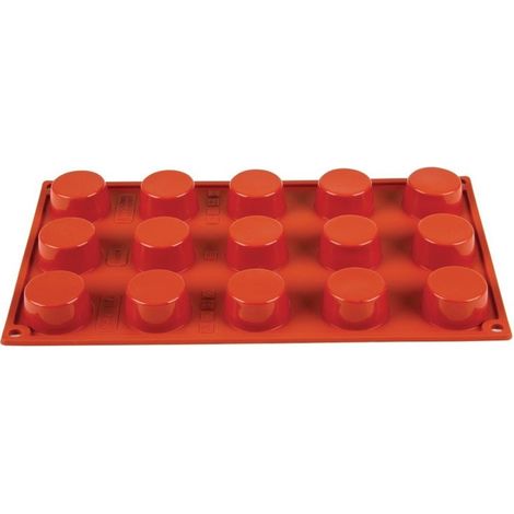 Moule à 15 Petits-Fours en Silicone - Pavoni