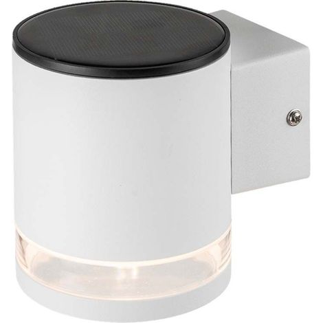 Lámpara LED de jardín V-TAC con panel y sensor, 1 W, blanco cálido, 121 x 90 x 112,5 mm, IP54