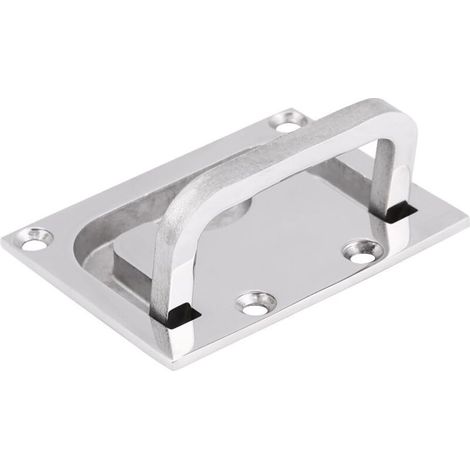 Poignée de Tirage Bateau de Trappe, Poignées de Levage pour Affleurement Poignée de Traction en Acier Inoxydable Casier de Trappe Affleurant de Bateau- (1/5)