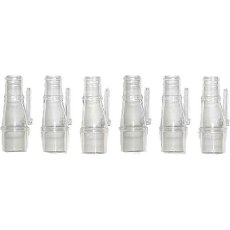 6-teiliges Schlauchadapter-Zubehör für Z1 Z2 Reise-CPAP-Geräte