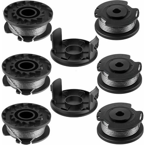 BOSCH Trimmerfadenspule, 6+2 Ersatz-Nylonspule F016800569/F016800385 für Bosch EasyGrassCut Rasentrimmer (1/5)
