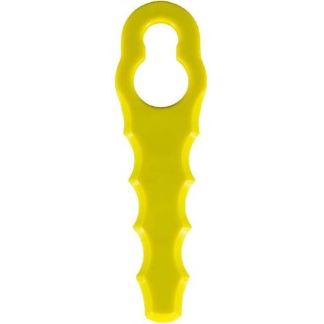 Lot de 50 Lames de Rechange compatible pour Ryobi Coupe Bordure, Têtes Double Lames Dentelées RAC155 RAC157 RAC158 (1/4)