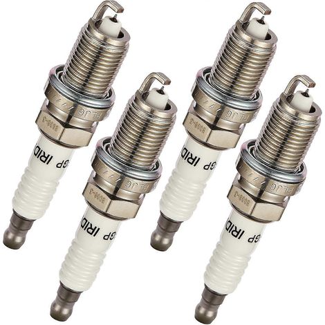 Hochwertige neue 4er-Packung Iridium-Zündkerzen, kompatibel mit Acura EL (1/5)