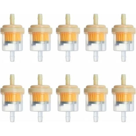 10-teiliger magnetischer Patronenfilter – Entfernt Benzinverunreinigungen – Kompatibel mit Motorrädern und Rasenmähern – Einfache Installation (1/5)