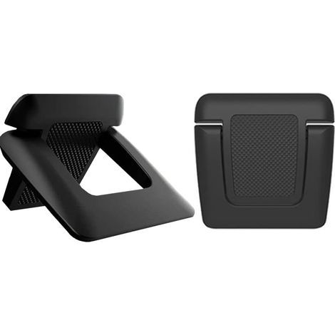 2 pièces Mini Support pour Ordinateur Portable Support de Clavier d'Ordinateur Invisible Support Portable Ergonomique en ABS Support de Tablette Pliable pour MacBook Pro Air Clavier (1/5)