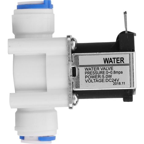 Électrovanne d'entrée pour purificateur d'eau 24 V à 3 points (1/5)