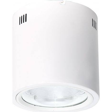Aufbaustrahler 40w 4000k röhrenförmig 3200lm white 21,5x22,3x22,3 cm