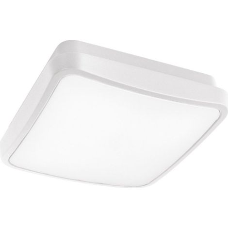 Plafoniera moderna gea led gpl371 led ip65 alluminio policarbonato
