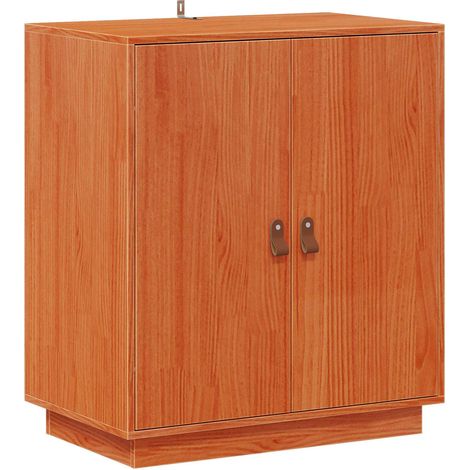 Credenza Marrone Cera 65,5 x 40 x 75 cm Legno di pino massiccio vidaXL