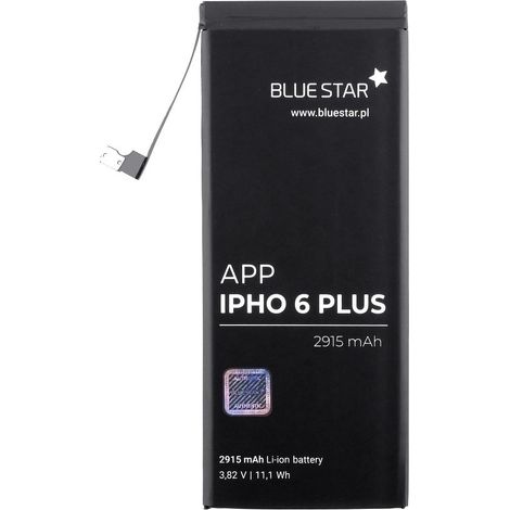 Bluestar Akku Ersatz kompatibel mit iPhone 6 Plus 2915 mAh Austausch Batterie Handy Accu APN 616-0765 (1/2)