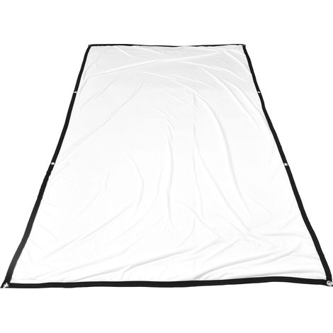 Écran de projection haute définition pliable et portable, mini-écran de projection pour la maison et le bureau, 100 pouces (211 x 125 cm). (1/5)