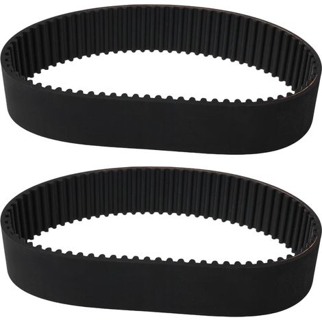 2 Courroies Entraînement pour Ponceuse Compatible avec 1274DVS PBS75A PBS75AE (réf. 2604736010). (1/5)