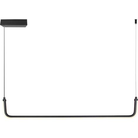 V-TAC Lámpara de colgas LED 24W L:905mm Diseño Moderno Color Negro 4000K (1/5)